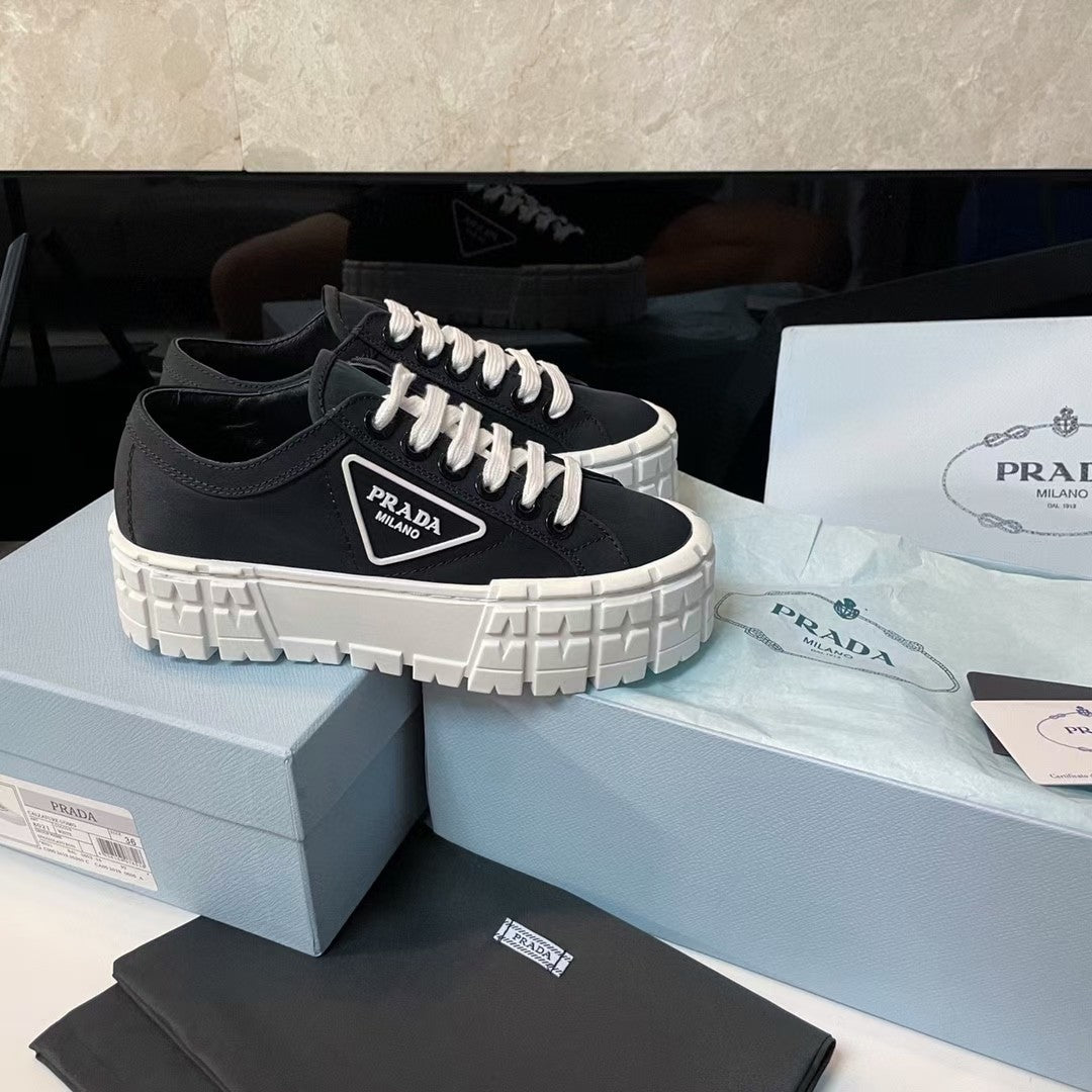Prada Double Wheel Sneakers