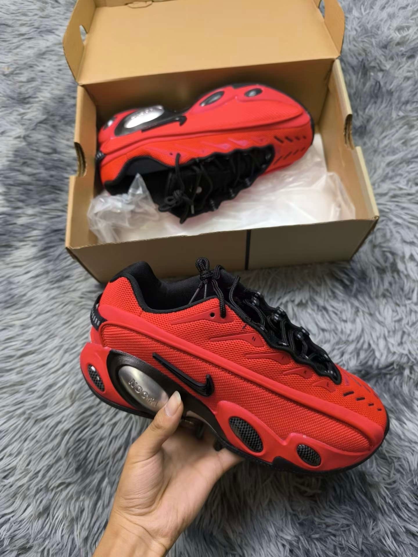 Nike x NOCTA Glide Bright Crimson Sneaker