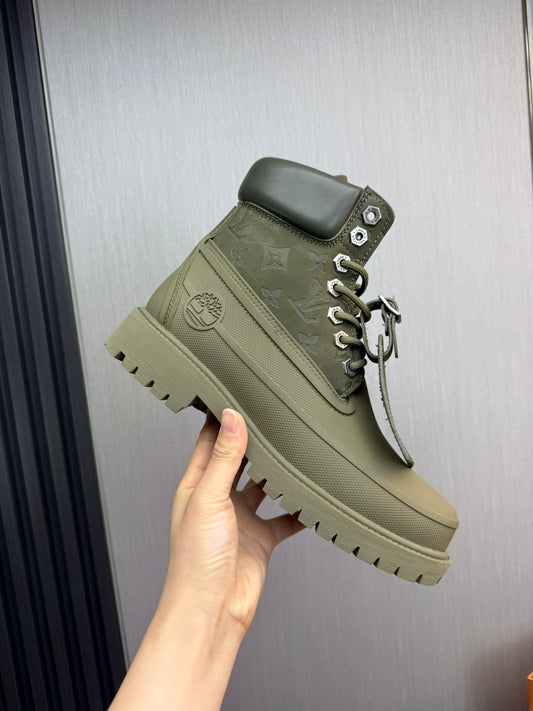Louis Vuitton x Timberland boots