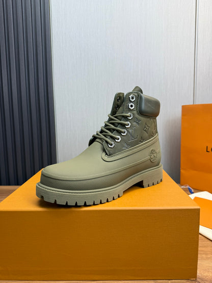Louis Vuitton x Timberland boots