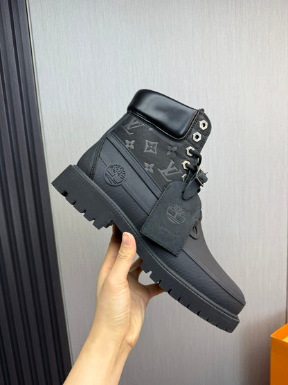 Louis Vuitton x Timberland boots