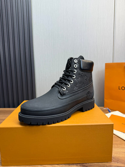 Louis Vuitton x Timberland boots